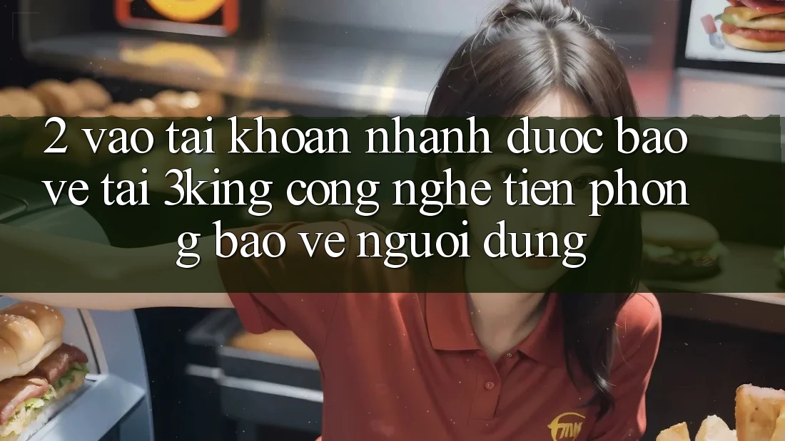 2. Vào tài khoản Nhanh Được bảo vệ Tại 3king: Công Nghệ Tiên Phong Bảo Vệ Người Dùng