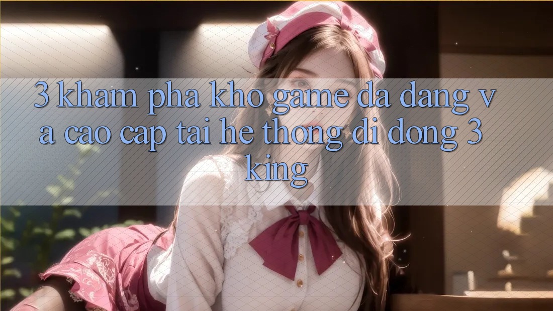 3. Khám Phá Kho Game Đa Dạng Và Cao cấp Tại Hệ thống di động 3king