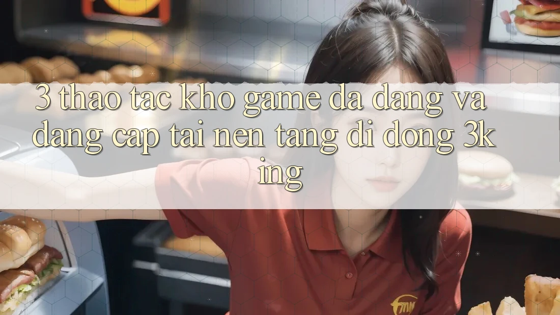 3. Thao tác Kho Game Đa Dạng Và Đẳng cấp Tại Nền tảng di động 3king