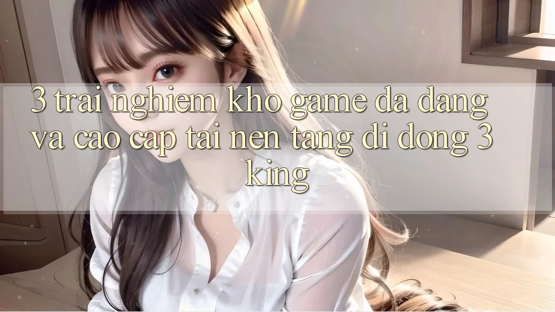 3. Trải nghiệm Kho Game Đa Dạng Và Cao cấp Tại Nền tảng di động 3king