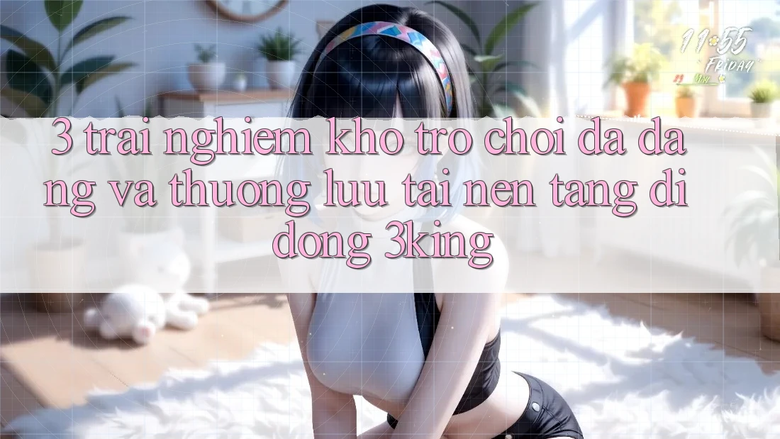 3. Trải nghiệm Kho Trò chơi Đa Dạng Và Thượng lưu Tại Nền tảng di động 3king