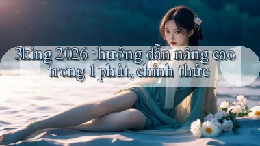 3king 2026 hướng dẫn nâng cao trong 1 phút, chính thức