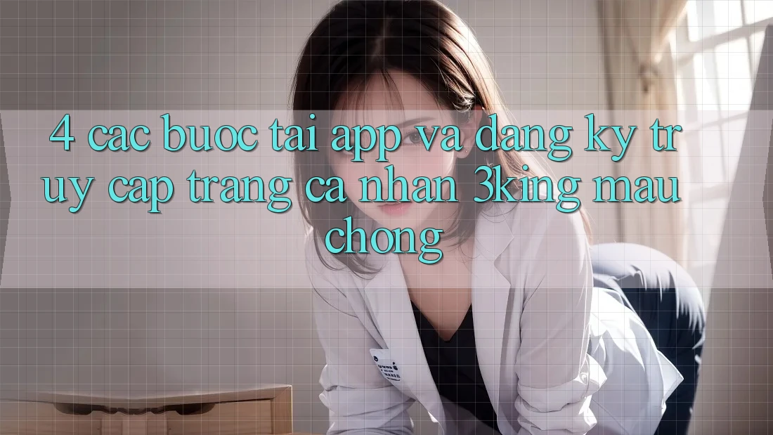 4. Các bước Tải App Và Đăng Ký, Truy cập trang cá nhân 3king Mau Chóng