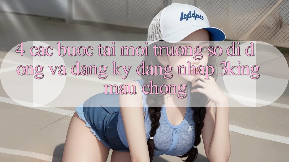 4. Các bước Tải Môi trường số di động Và Đăng Ký, Đăng Nhập 3king Mau Chóng