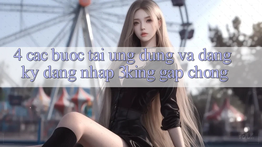 4. Các bước Tải Ứng dụng Và Đăng Ký, Đăng Nhập 3king Gấp Chóng