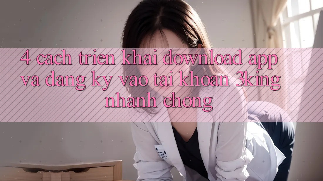 4. Cách triển khai Download App Và Đăng Ký, Vào tài khoản 3king Nhanh chóng