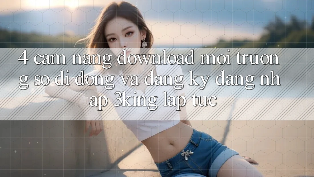 4. Cẩm nang Download Môi trường số di động Và Đăng Ký, Đăng Nhập 3king Lập tức