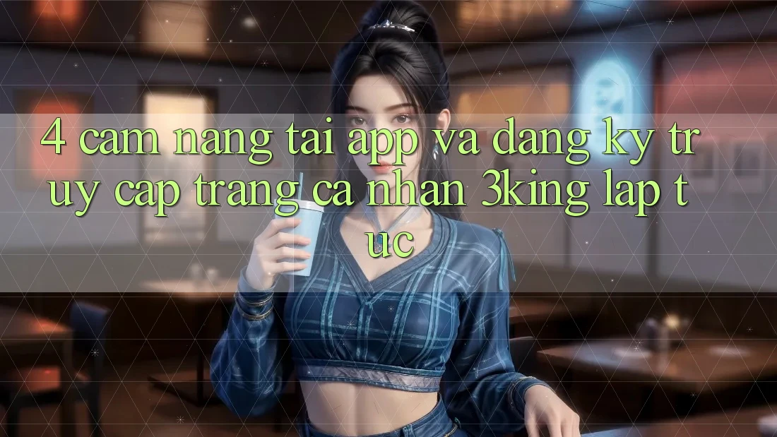 4. Cẩm nang Tải App Và Đăng ký, Truy cập trang cá nhân 3king Lập tức