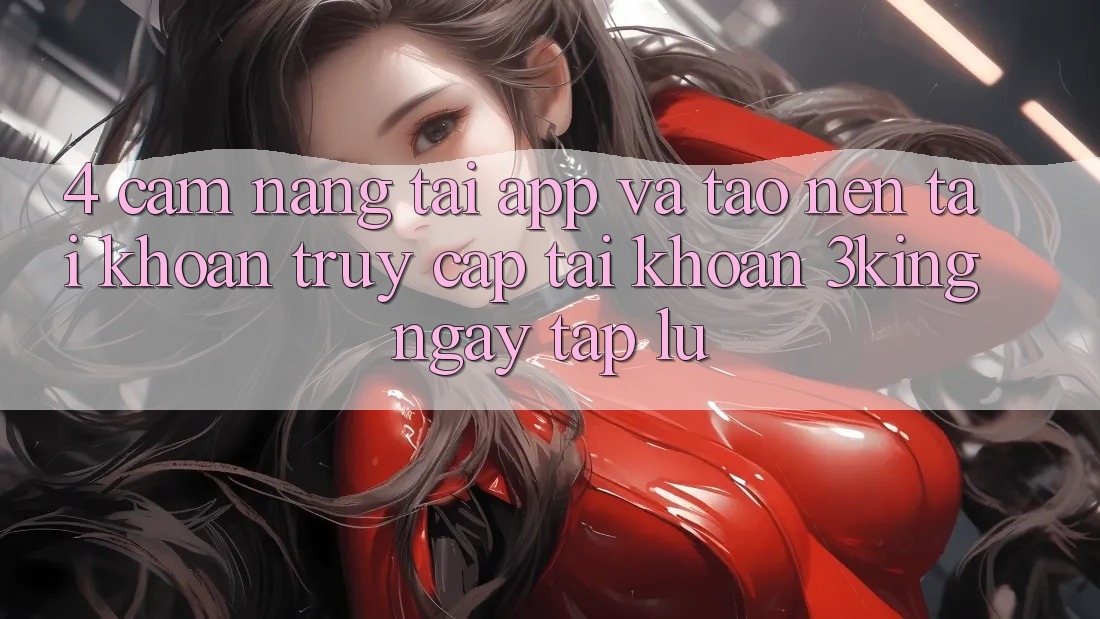 4. Cẩm nang Tải App Và Tạo nên tài khoản, Truy cập tài khoản 3king Ngay tắp lự