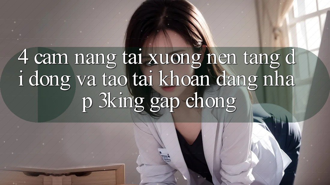 4. Cẩm nang Tải xuống Nền tảng di động Và Tạo tài khoản, Đăng Nhập 3king Gấp Chóng