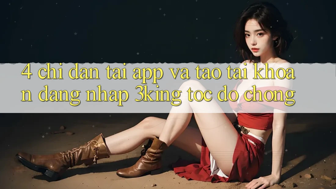 4. Chỉ dẫn Tải App Và Tạo tài khoản, Đăng Nhập 3king Tốc độ Chóng