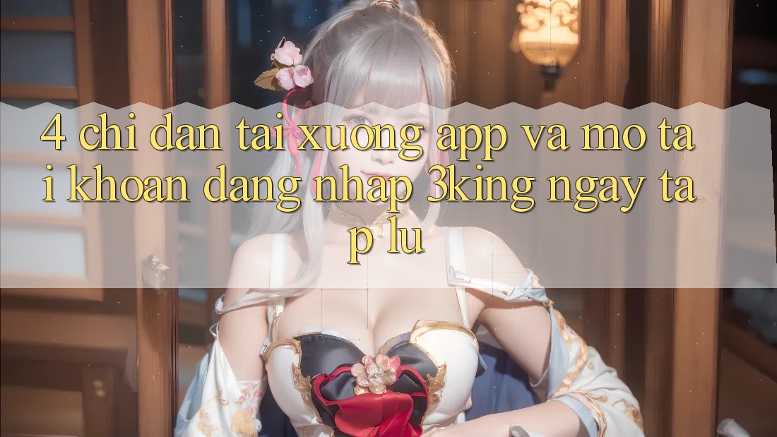 4. Chỉ dẫn Tải xuống App Và Mở tài khoản, Đăng Nhập 3king Ngay tắp lự