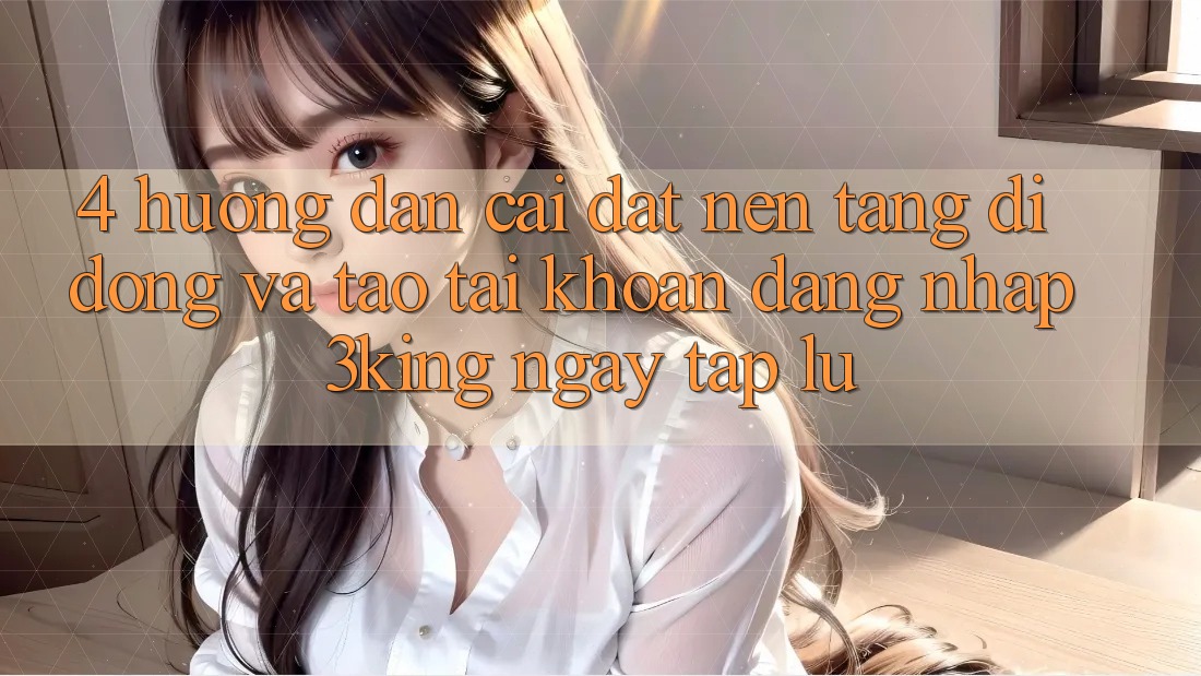 4. Hướng Dẫn Cài đặt Nền tảng di động Và Tạo tài khoản, Đăng Nhập 3king Ngay tắp lự