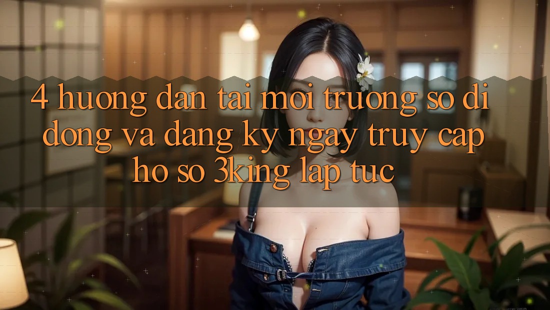 4. Hướng Dẫn Tải Môi trường số di động Và Đăng ký ngay, Truy cập hồ sơ 3king Lập tức