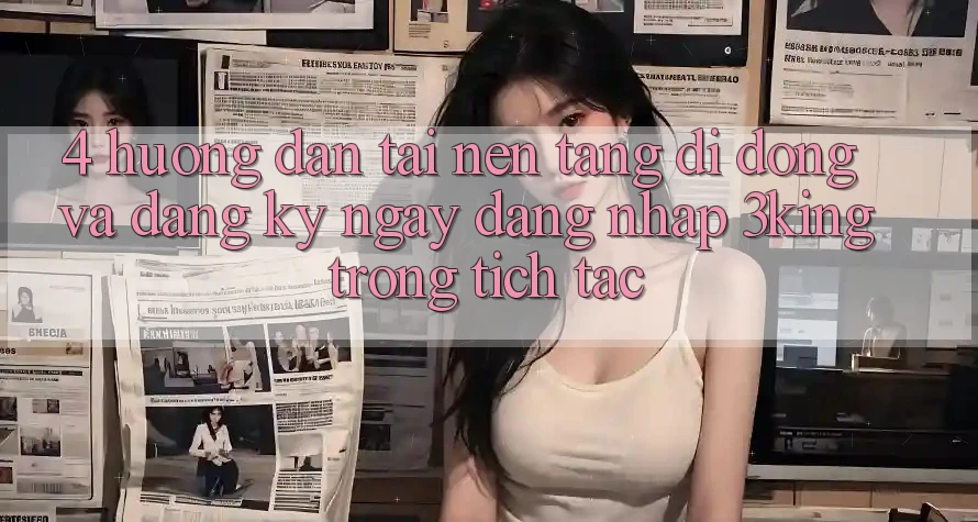 4. Hướng dẫn Tải Nền tảng di động Và Đăng ký ngay, Đăng Nhập 3king Trong tích tắc