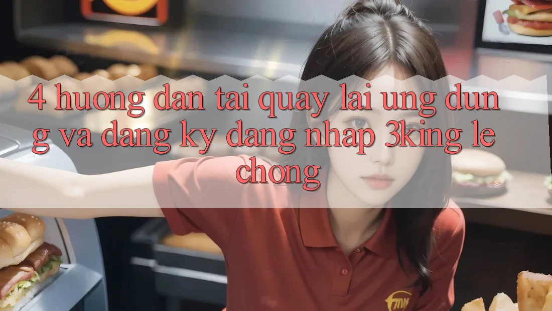 4. Hướng Dẫn Tải quay lại Ứng dụng Và Đăng Ký, Đăng Nhập 3king Lẹ Chóng