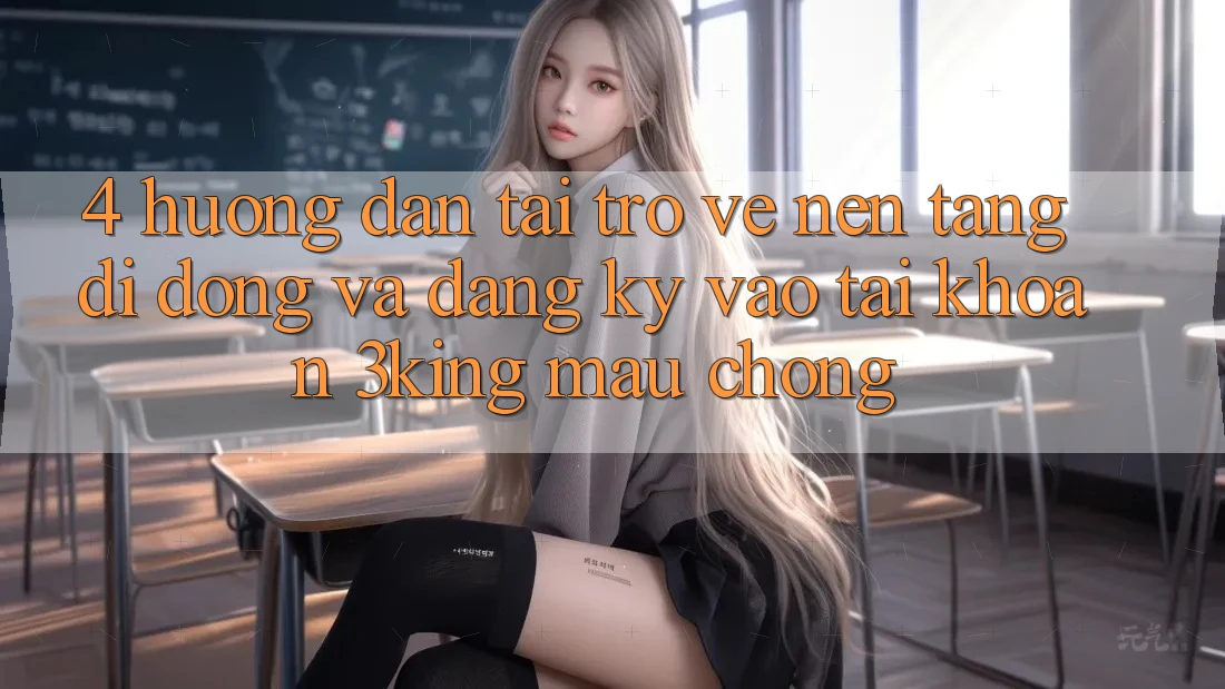 4. Hướng Dẫn Tải trở về Nền tảng di động Và Đăng Ký, Vào tài khoản 3king Mau Chóng