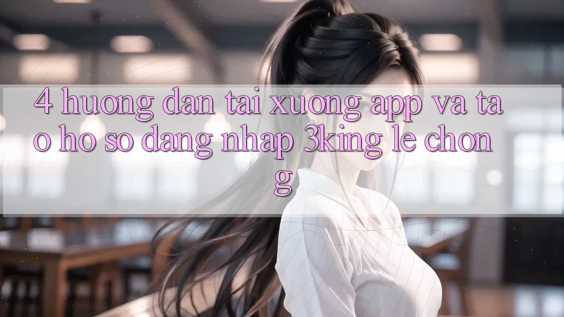 4. Hướng Dẫn Tải xuống App Và Tạo hồ sơ, Đăng Nhập 3king Lẹ Chóng