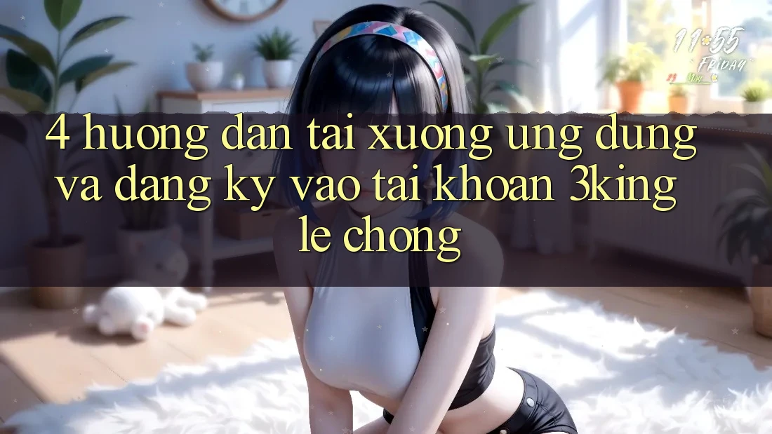 4. Hướng Dẫn Tải xuống Ứng dụng Và Đăng Ký, Vào tài khoản 3king Lẹ Chóng