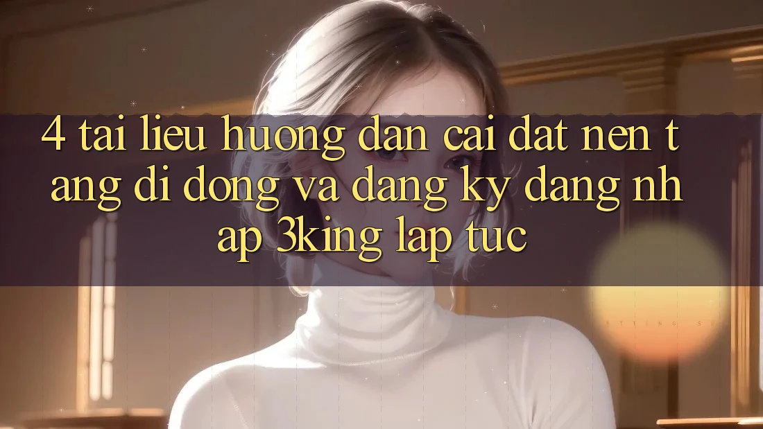 4. Tài liệu hướng dẫn Cài đặt Nền tảng di động Và Đăng Ký, Đăng Nhập 3king Lập tức