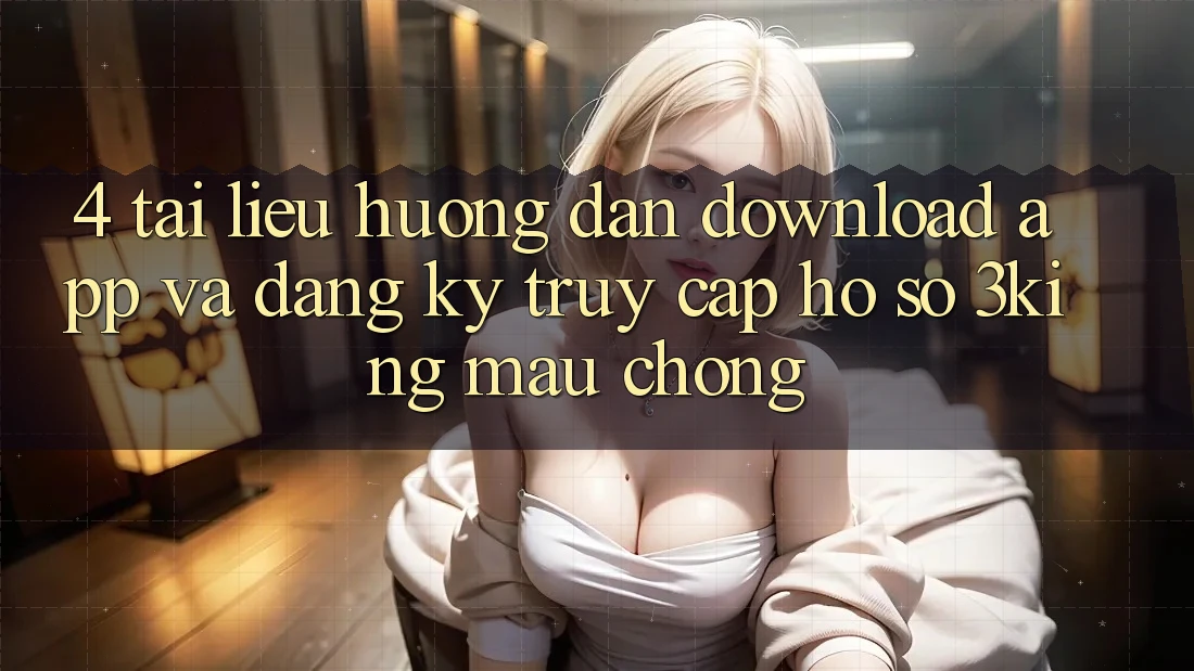 4. Tài liệu hướng dẫn Download App Và Đăng Ký, Truy cập hồ sơ 3king Mau Chóng