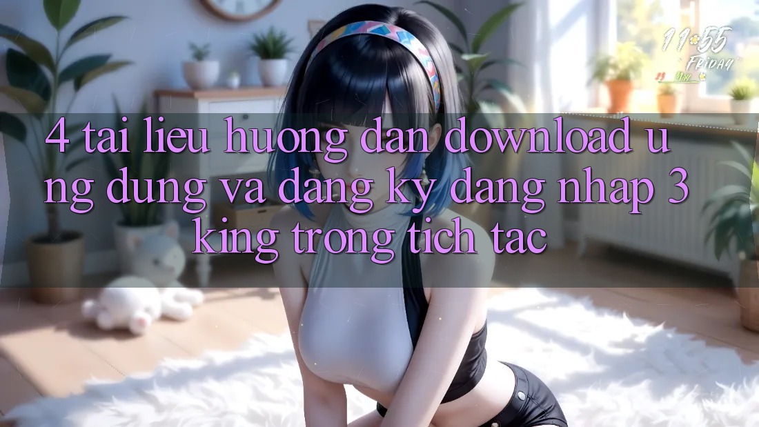 4. Tài liệu hướng dẫn Download Ứng dụng Và Đăng Ký, Đăng Nhập 3king Trong tích tắc