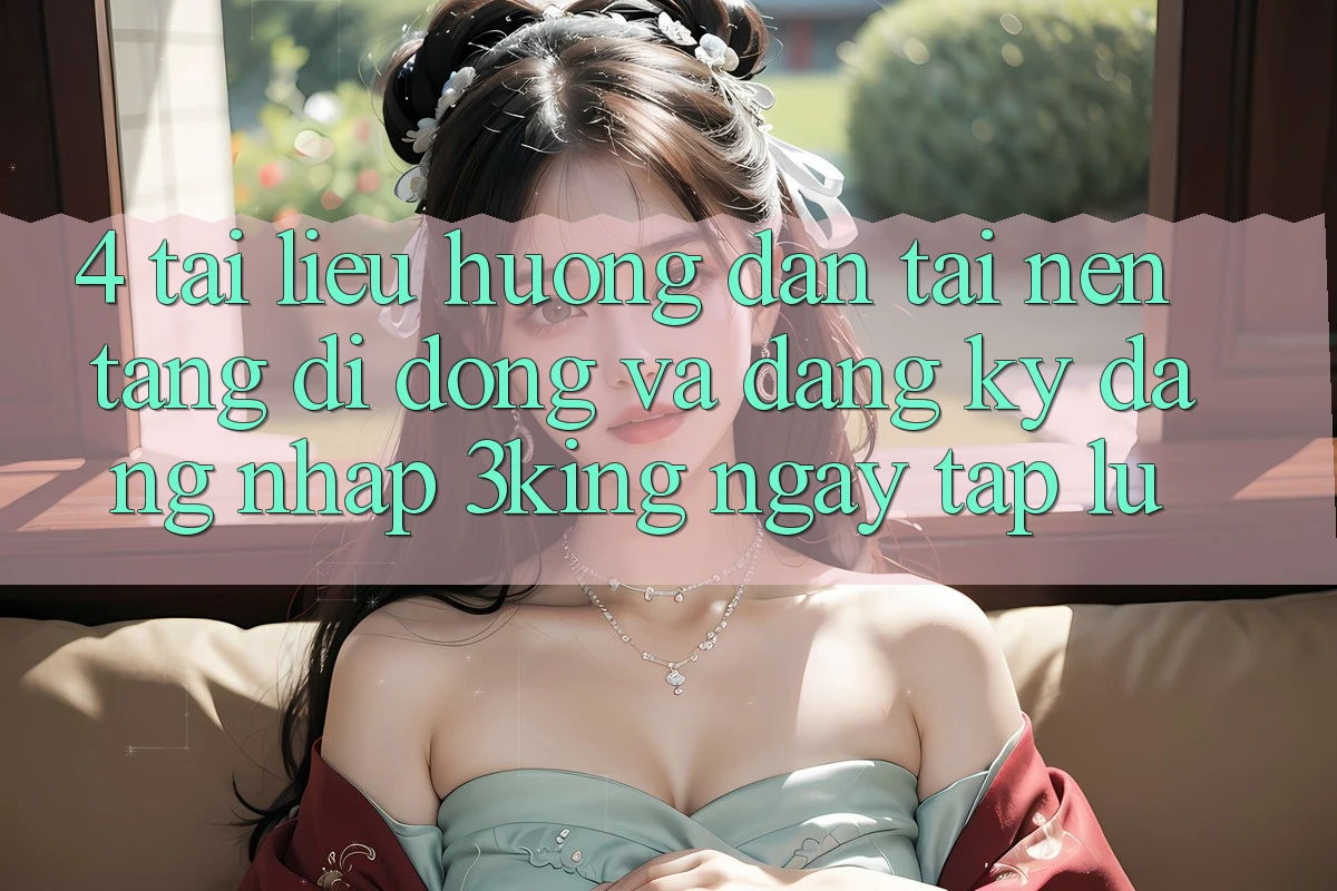 4. Tài liệu hướng dẫn Tải Nền tảng di động Và Đăng Ký, Đăng Nhập 3king Ngay tắp lự