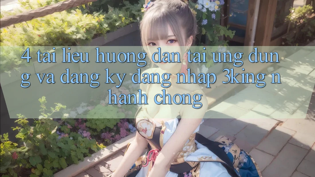 4. Tài liệu hướng dẫn Tải Ứng dụng Và Đăng Ký, Đăng Nhập 3king Nhanh Chóng