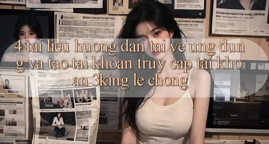 4. Tài liệu hướng dẫn Tải về Ứng dụng Và Tạo tài khoản, Truy cập tài khoản 3king Lẹ Chóng