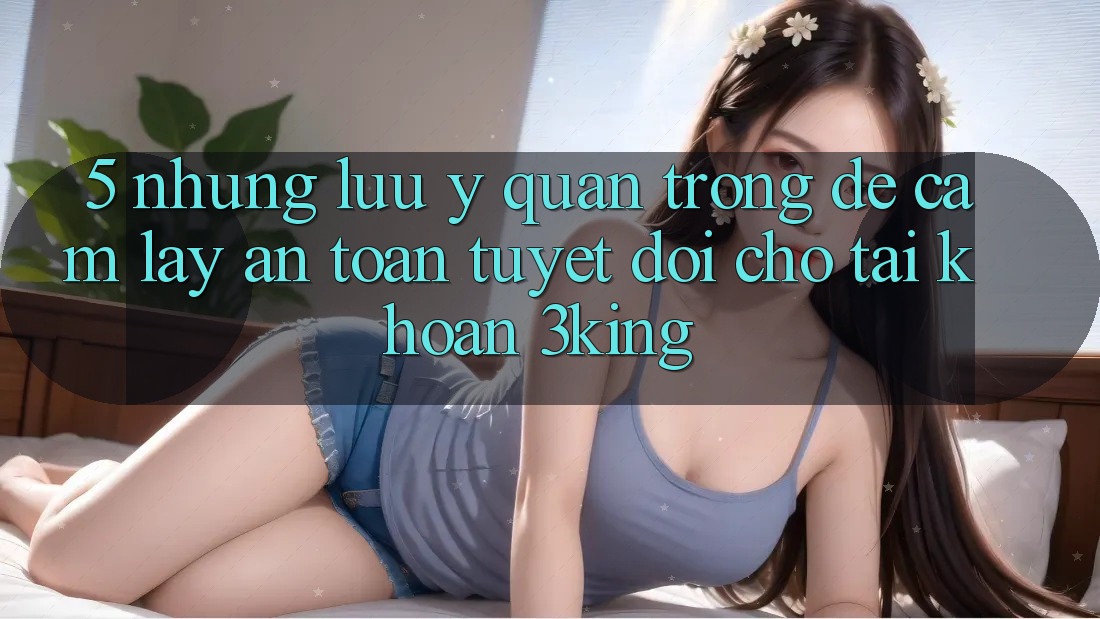 5. Những Lưu Ý Quan Trọng Để Cầm lấy An Toàn Tuyệt Đối Cho Tài Khoản 3king
