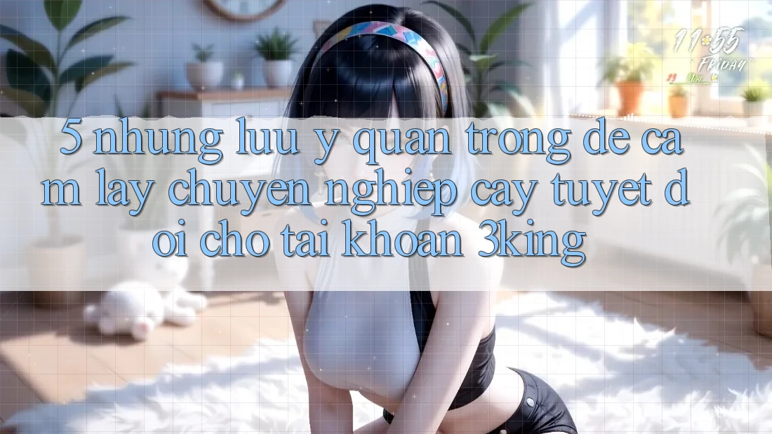 5. Những Lưu Ý Quan Trọng Để Cầm lấy Chuyên nghiệp cậy Tuyệt Đối Cho Tài Khoản 3king