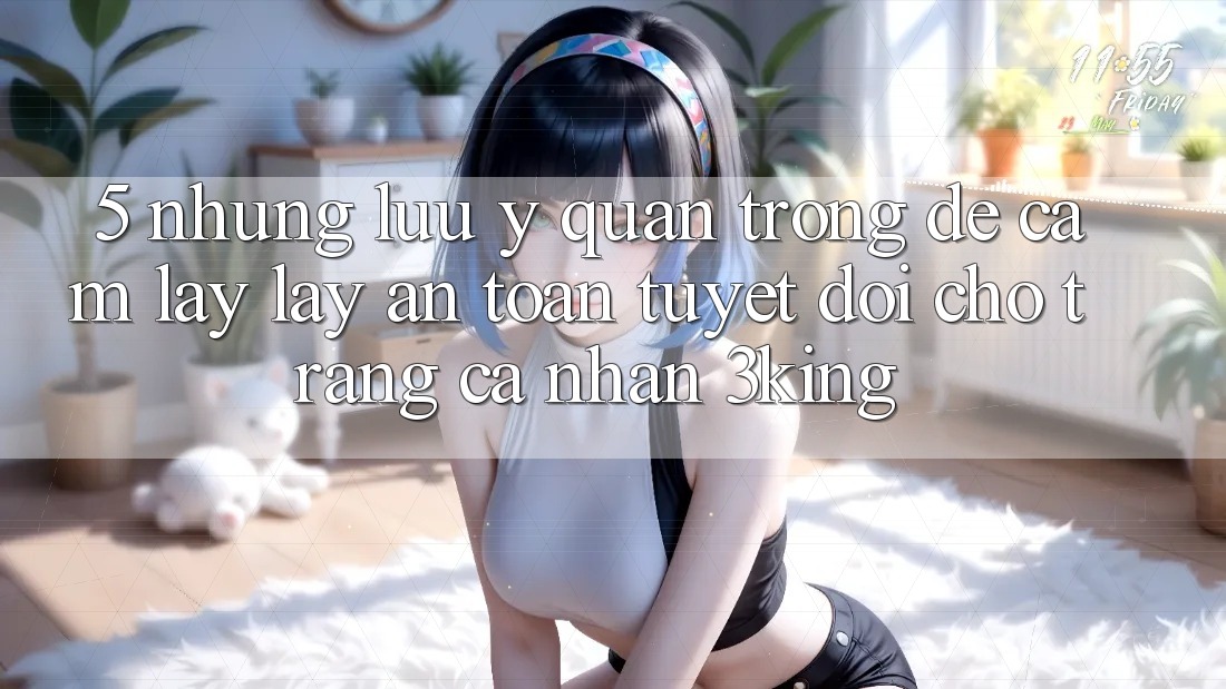 5. Những Lưu Ý Quan Trọng Để Cầm lấy lấy An Toàn Tuyệt Đối Cho Trang cá nhân 3king
