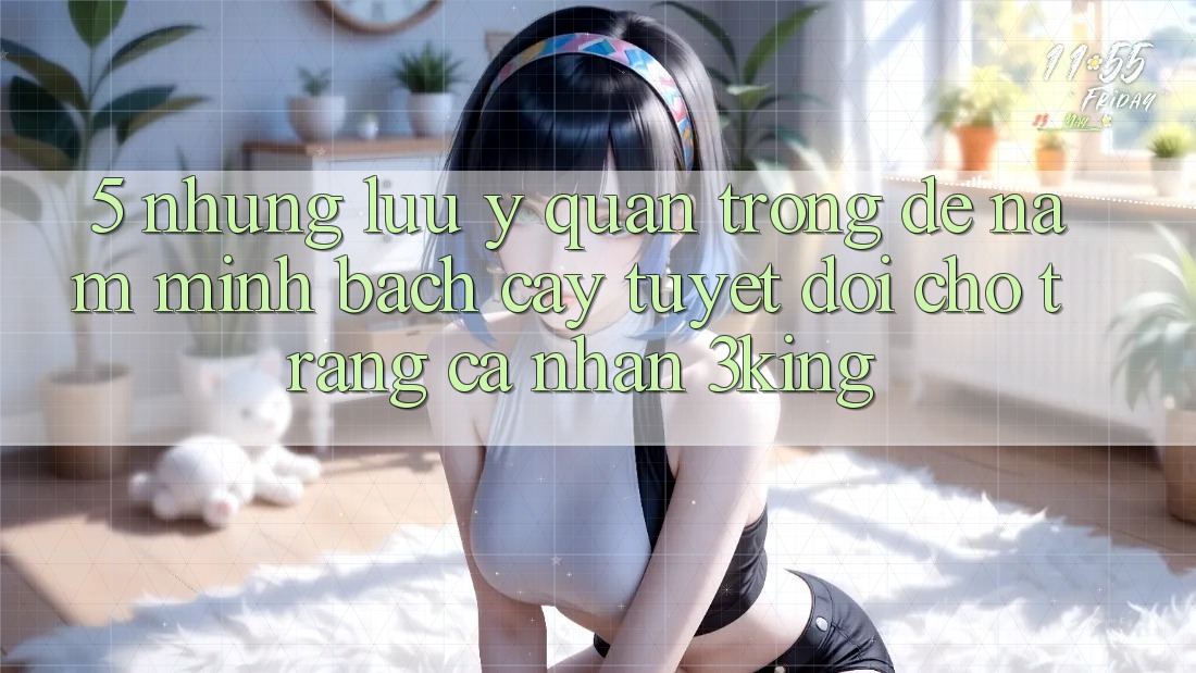 5. Những Lưu Ý Quan Trọng Để Nắm Minh bạch cậy Tuyệt Đối Cho Trang cá nhân 3king