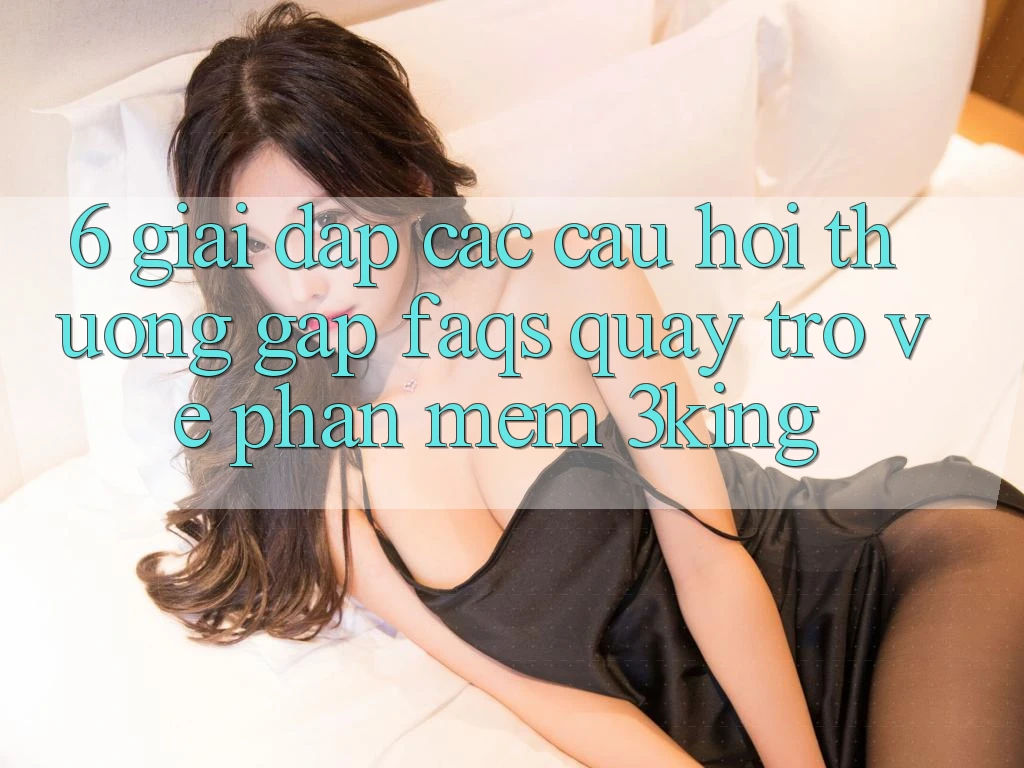 6. Giải Đáp Các Câu Hỏi Thường Gặp (FAQs) Quay trở về Phần mềm 3king