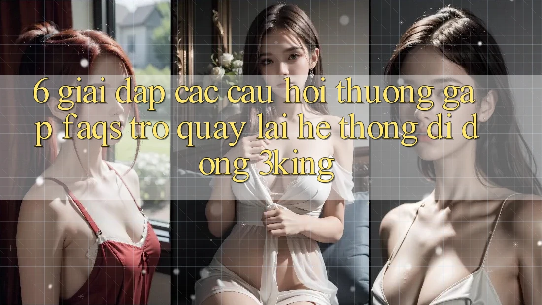 6. Giải Đáp Các Câu Hỏi Thường Gặp (FAQs) Trở quay lại Hệ thống di động 3king
