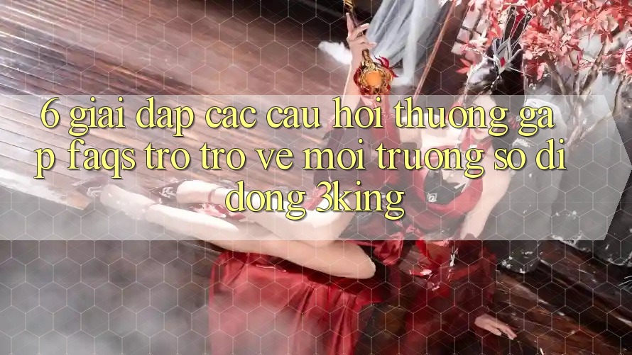 6. Giải Đáp Các Câu Hỏi Thường Gặp (FAQs) Trở trở về Môi trường số di động 3king