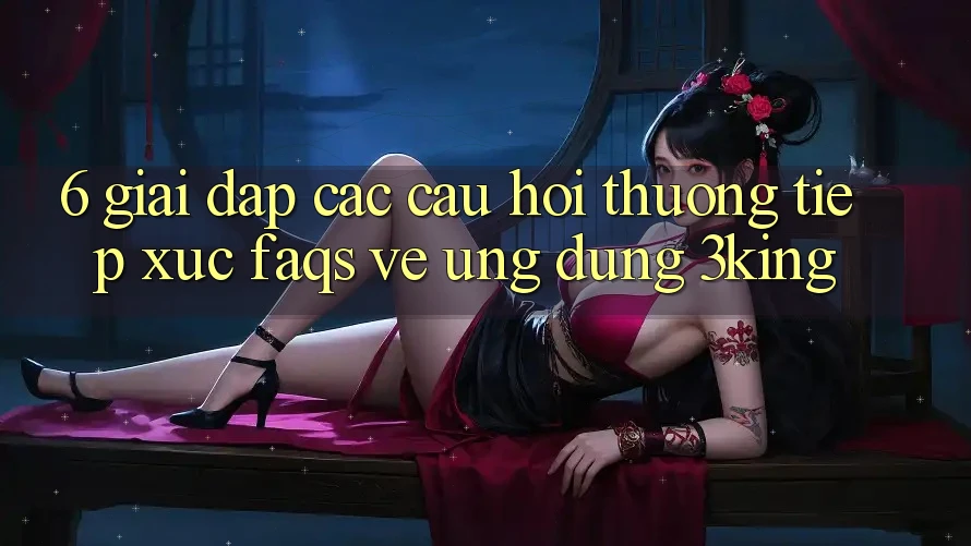 6. Giải Đáp Các Câu Hỏi Thường Tiếp xúc (FAQs) Về Ứng dụng 3king
