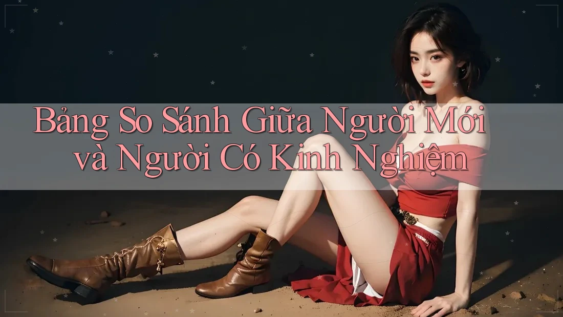 Bảng So Sánh Giữa Người Mới và Người Có Kinh Nghiệm