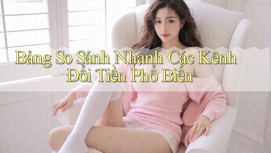 Bảng So Sánh Nhanh Các Kênh Đổi Tiền Phổ Biến