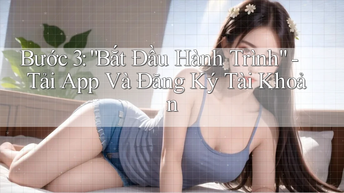 Bước 3: “Bắt Đầu Hành Trình” - Tải App Và Đăng Ký Tài Khoản
