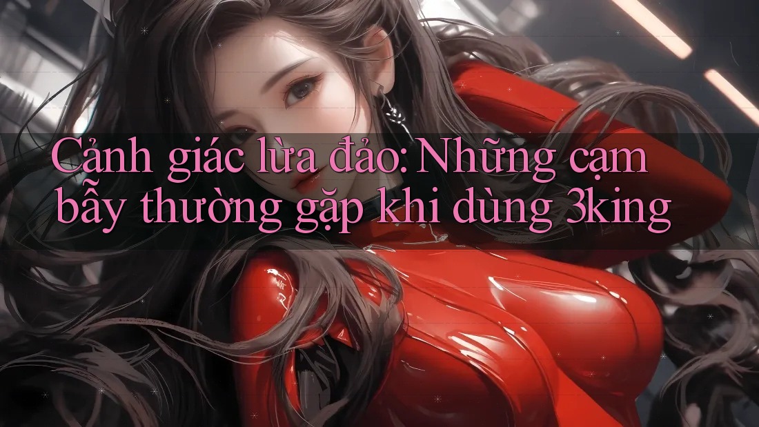 Cảnh giác lừa đảo: Những cạm bẫy thường gặp khi dùng 3king