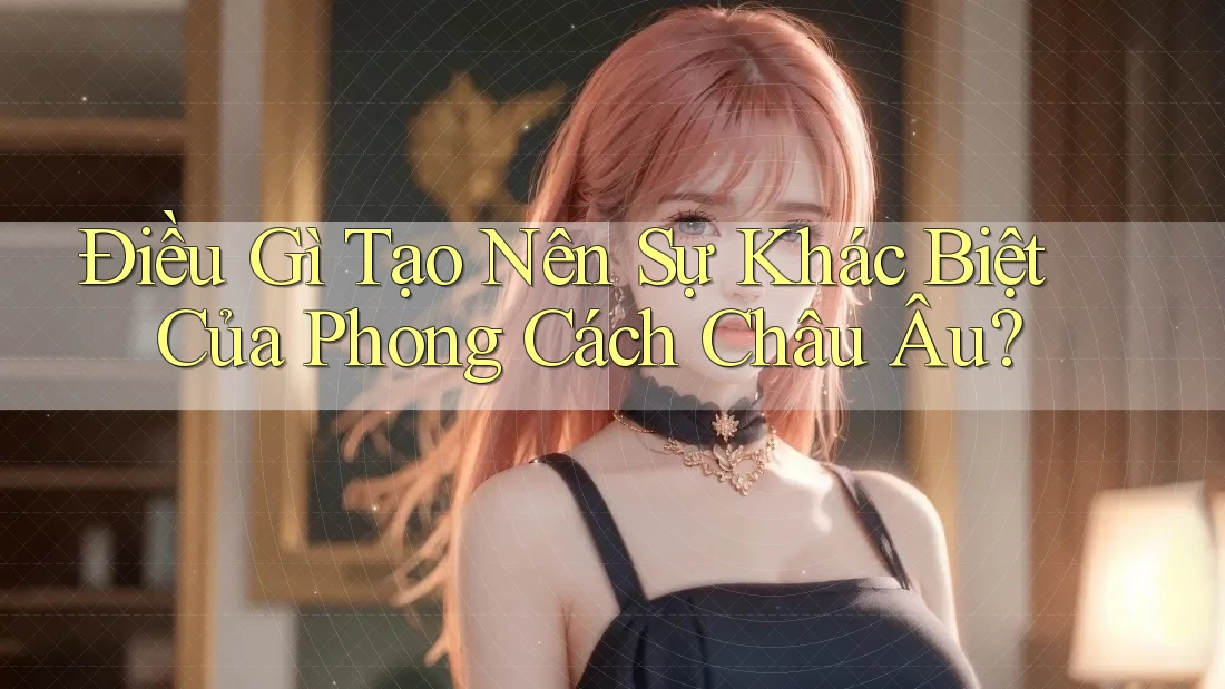 Điều Gì Tạo Nên Sự Khác Biệt Của Phong Cách Châu Âu?