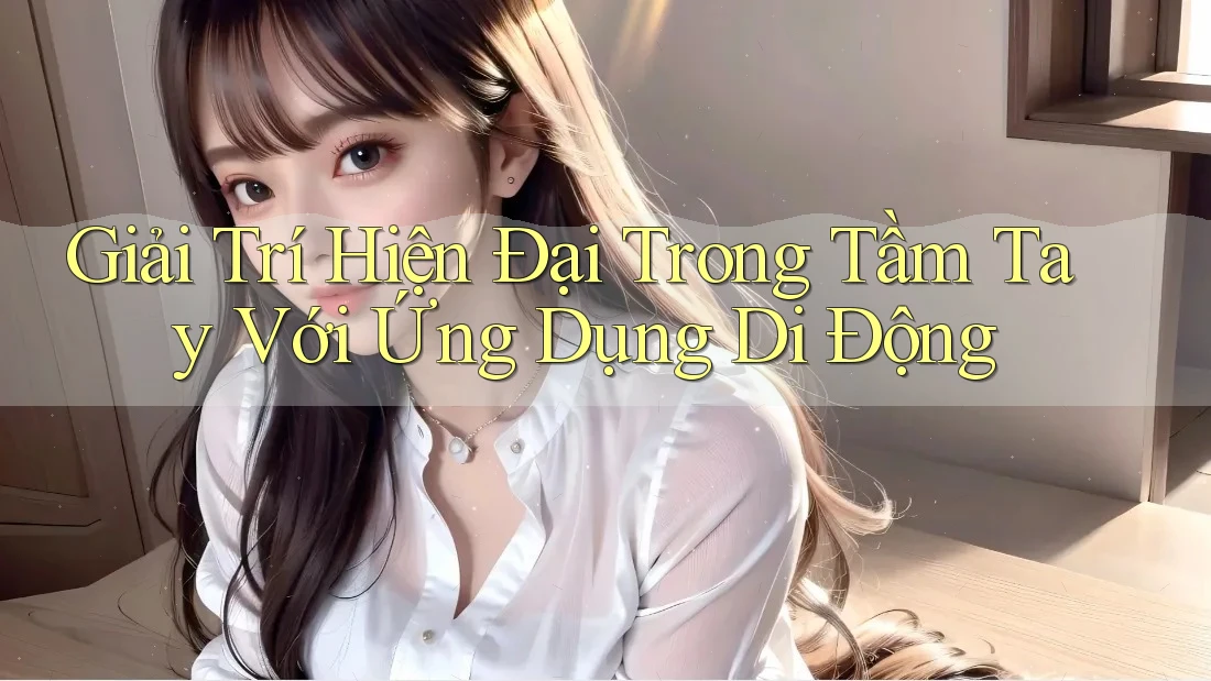 Giải Trí Hiện Đại Trong Tầm Tay Với Ứng Dụng Di Động