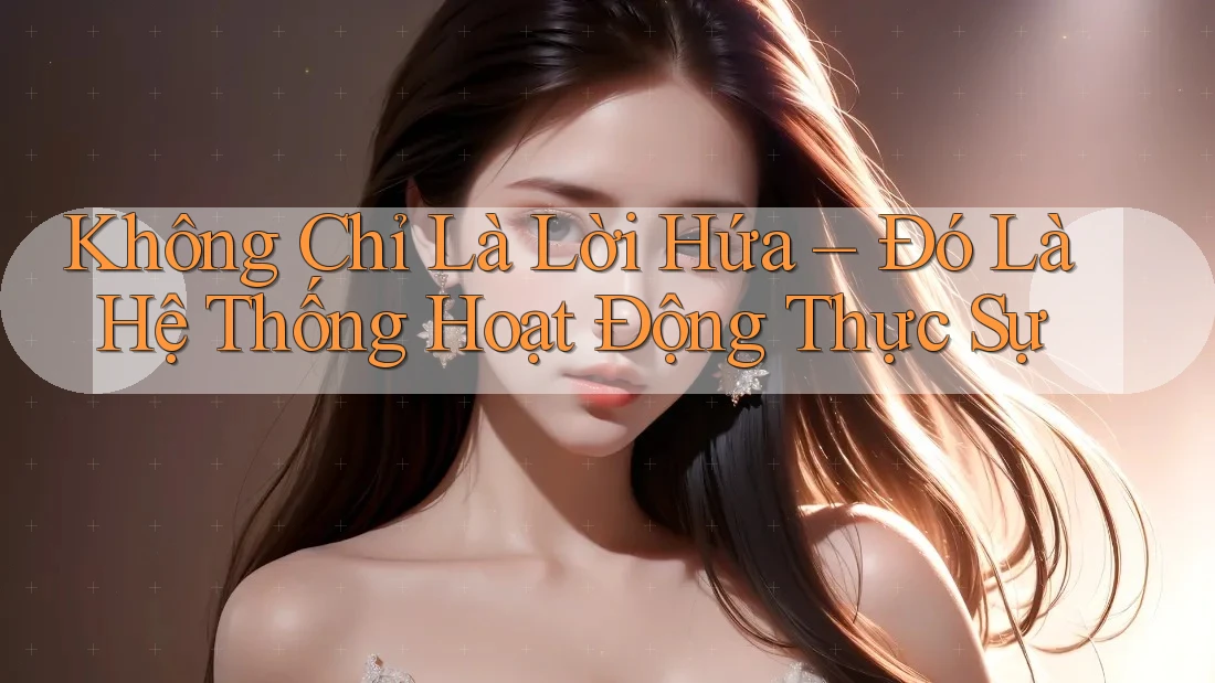 Không Chỉ Là Lời Hứa – Đó Là Hệ Thống Hoạt Động Thực Sự