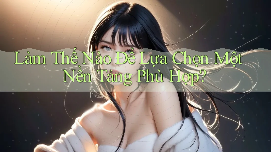 Làm Thế Nào Để Lựa Chọn Một Nền Tảng Phù Hợp?