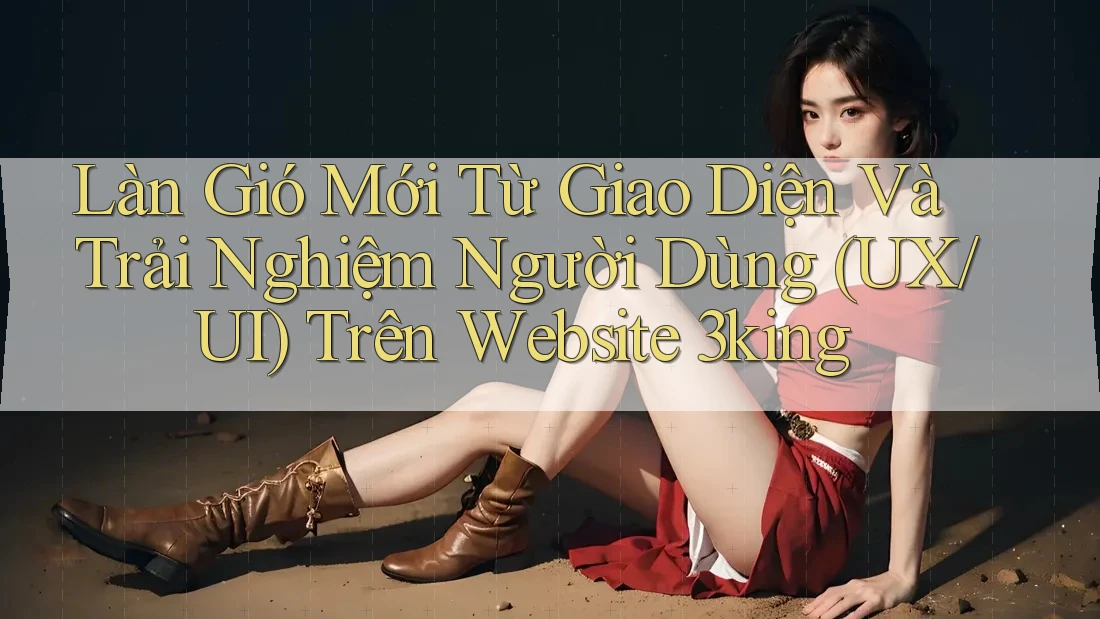 Làn Gió Mới Từ Giao Diện Và Trải Nghiệm Người Dùng (UX/UI) Trên Website 3king