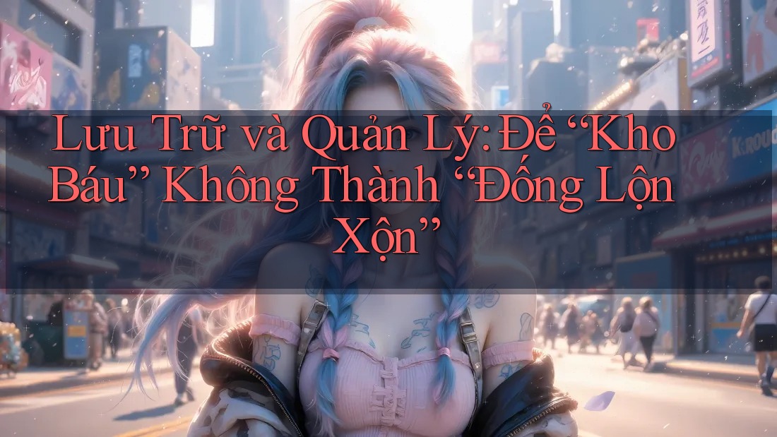 Lưu Trữ và Quản Lý: Để “Kho Báu” Không Thành “Đống Lộn Xộn”