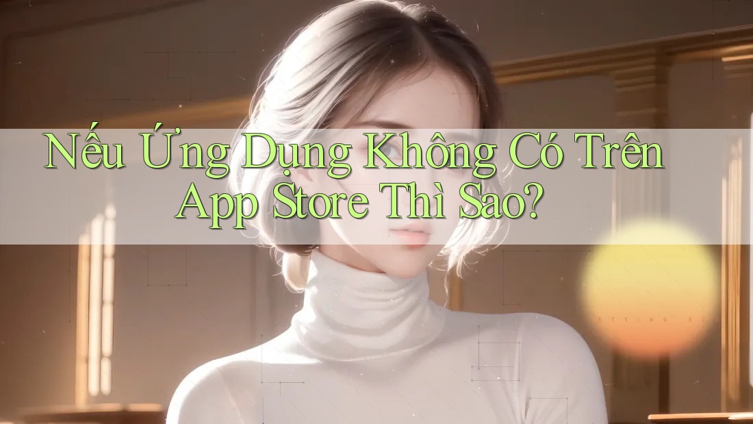 Nếu Ứng Dụng Không Có Trên App Store Thì Sao?