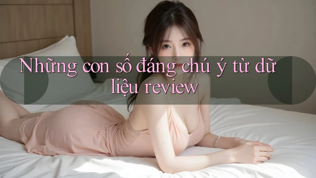Những con số đáng chú ý từ dữ liệu review