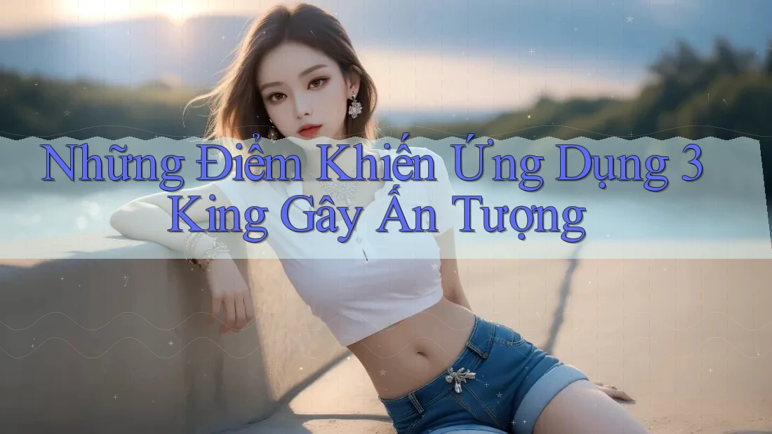 Những Điểm Khiến Ứng Dụng 3King Gây Ấn Tượng